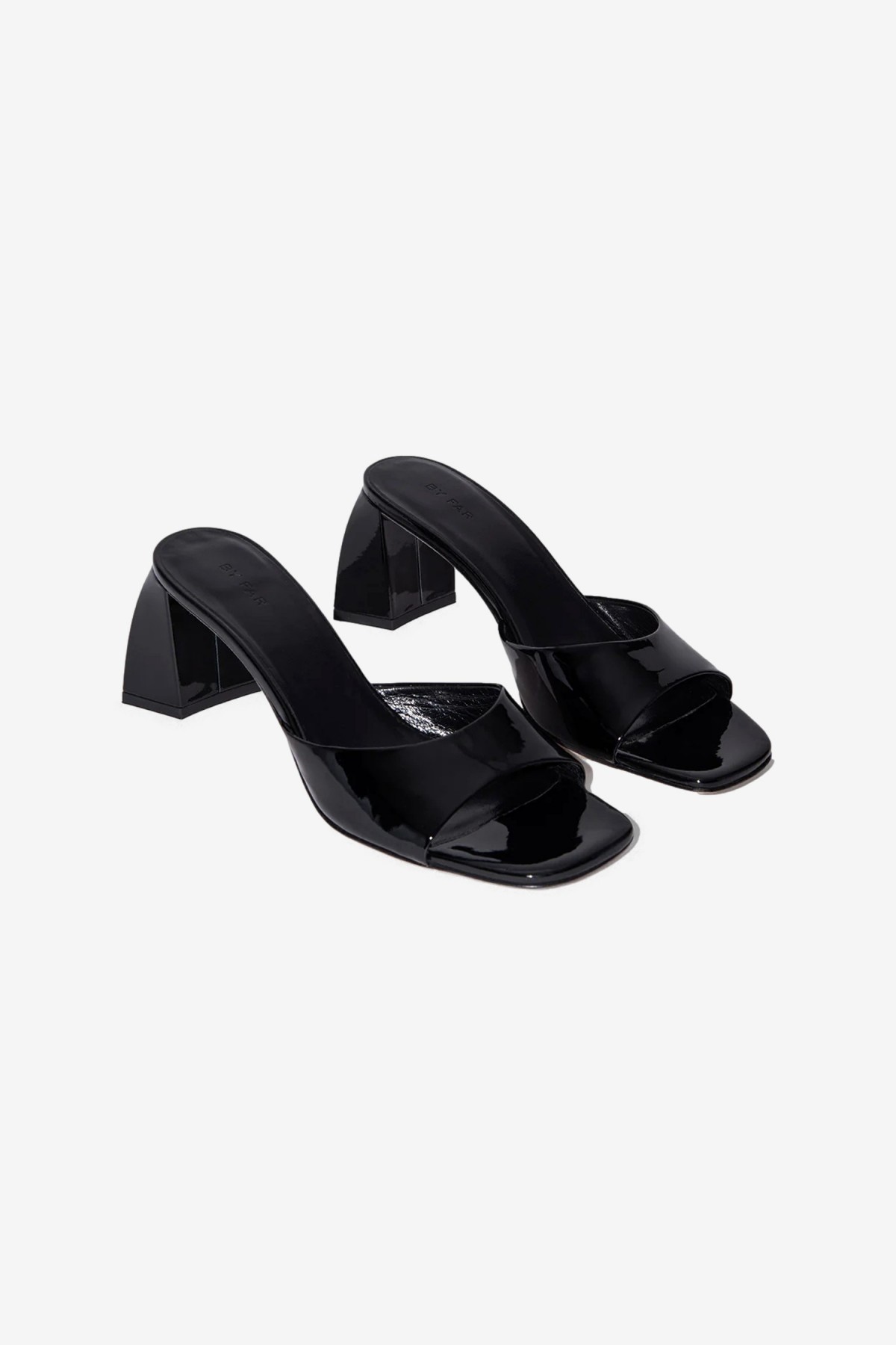 By Far Romy in Black Patent Leather