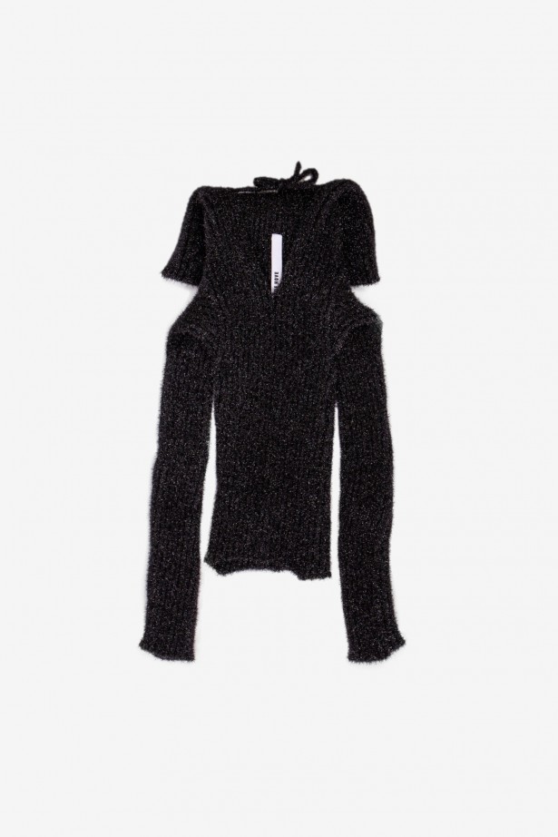 Ara V-Neck Lurex Top