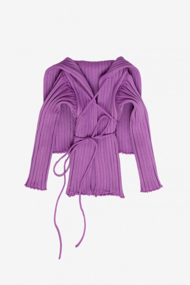 Ara Wide Collar Cardigan