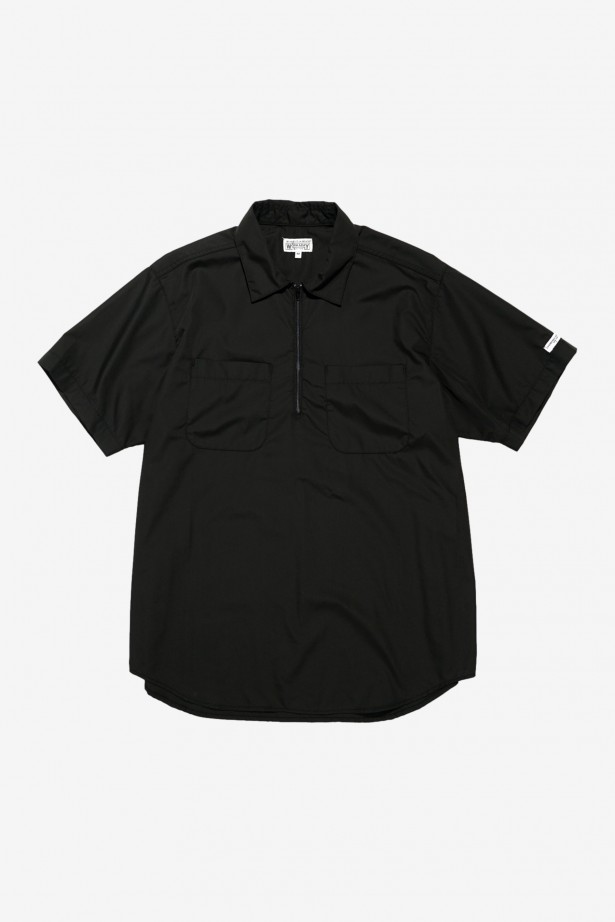 Printed Half Zip Shirt