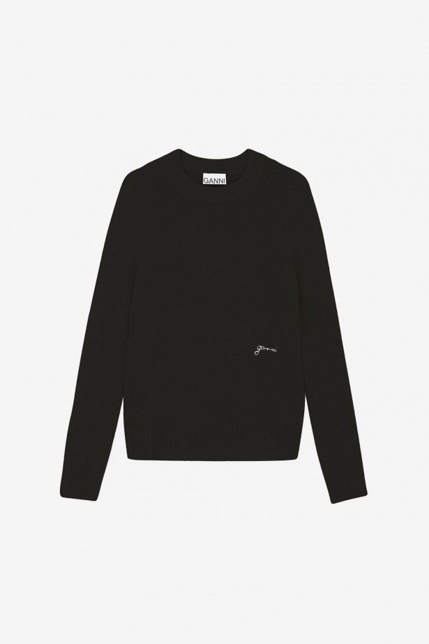 Brushed Alpaca O-Neck