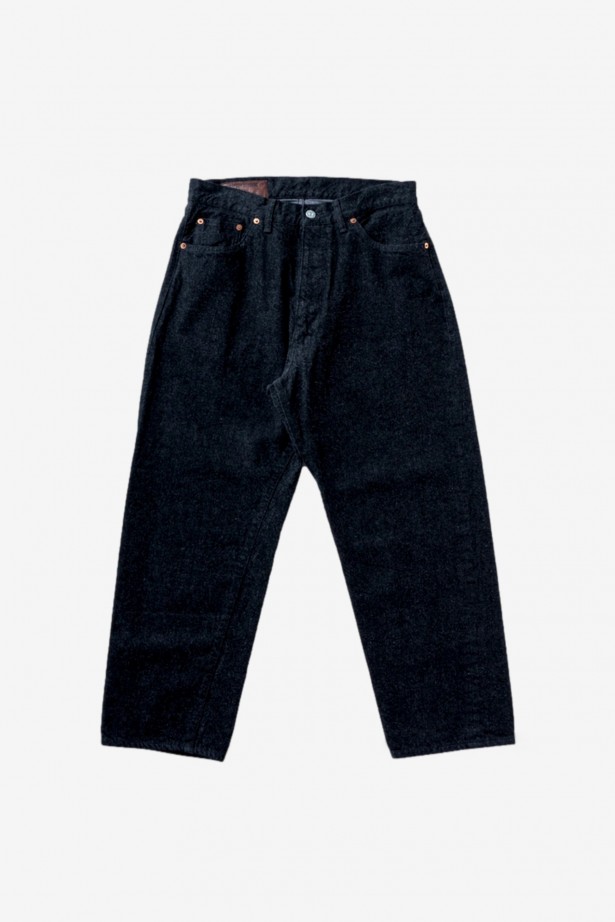 5P Zipper Front Denim Pants