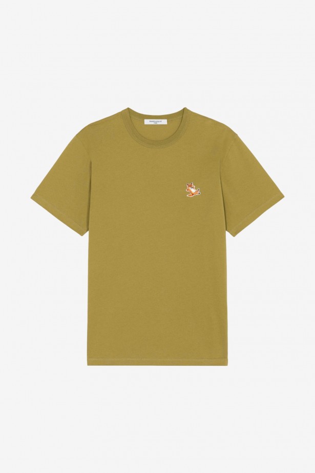 Chillax Fox Patch Classic Tee-Shirt