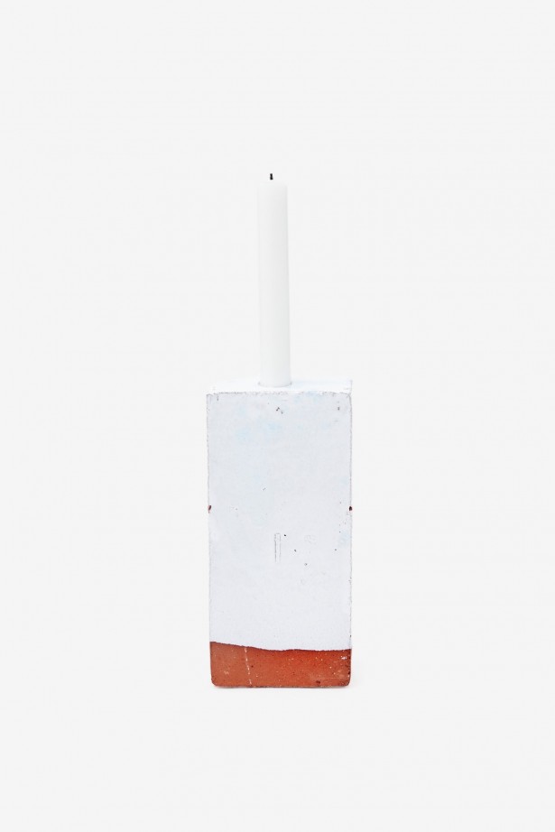 A Single Brick Candle