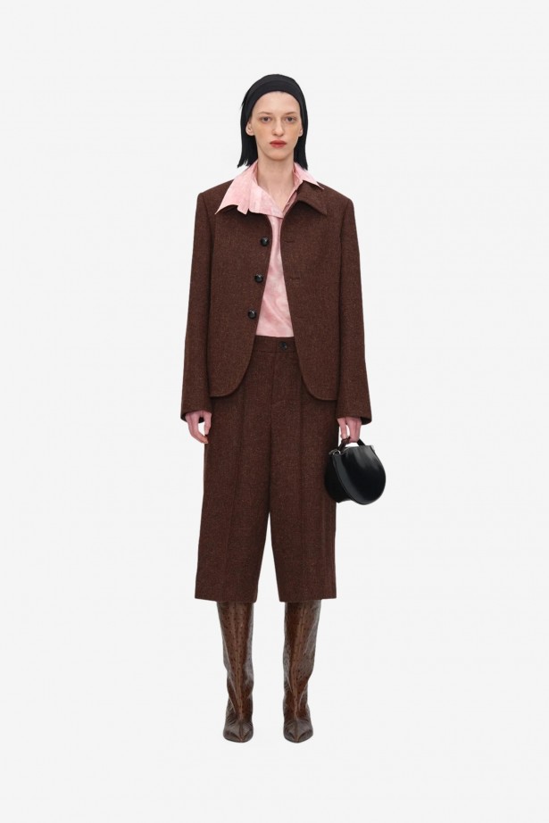Wool Four-button Jacket