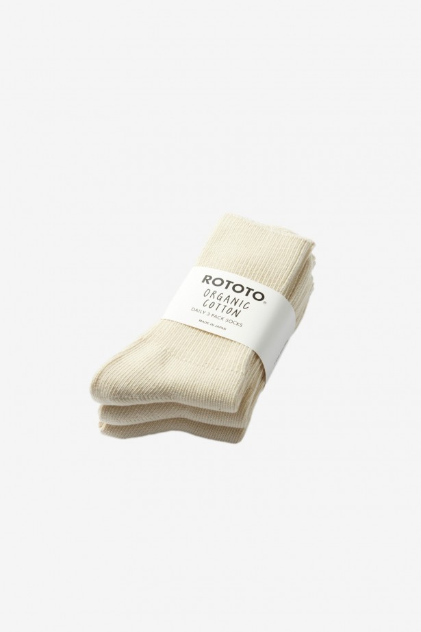 Organic Daily 3 Pack Ribbed