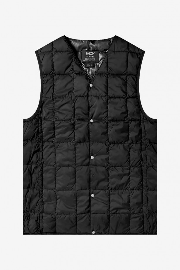 V-Neck Button Down Vest
