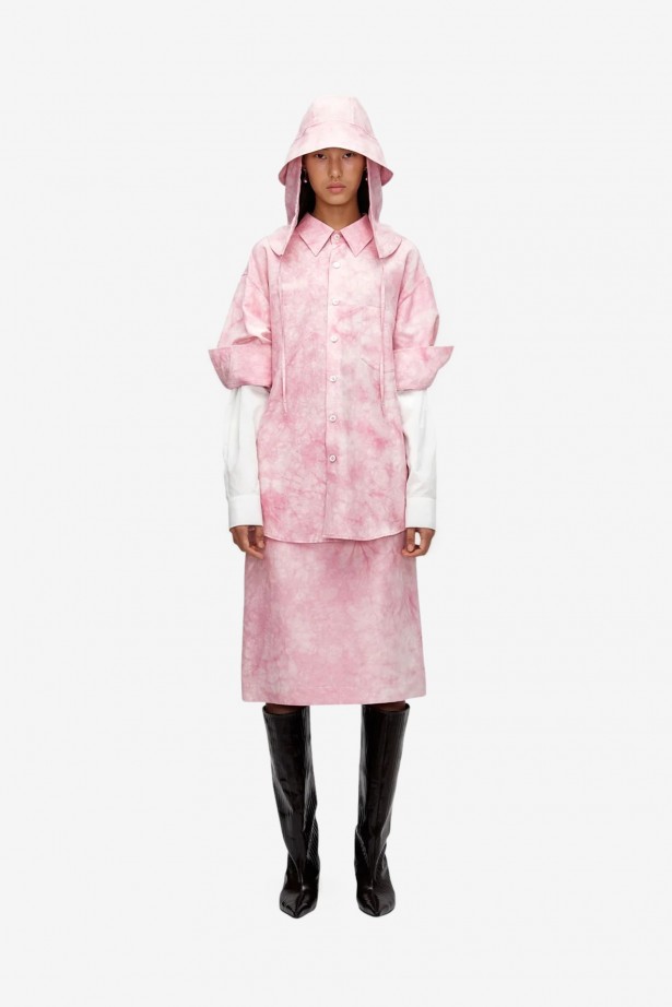 Natural Coccus Dyed Shirt
