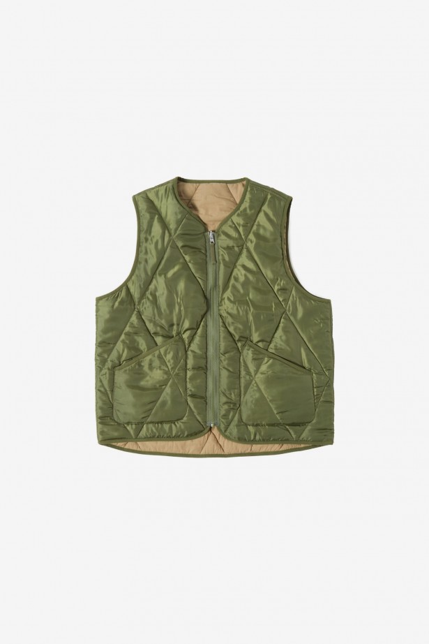 Reversible Military Liner Gilet
