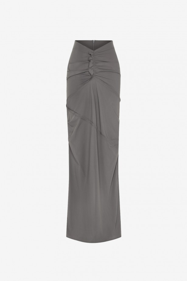Minimal Ruffle Skirt