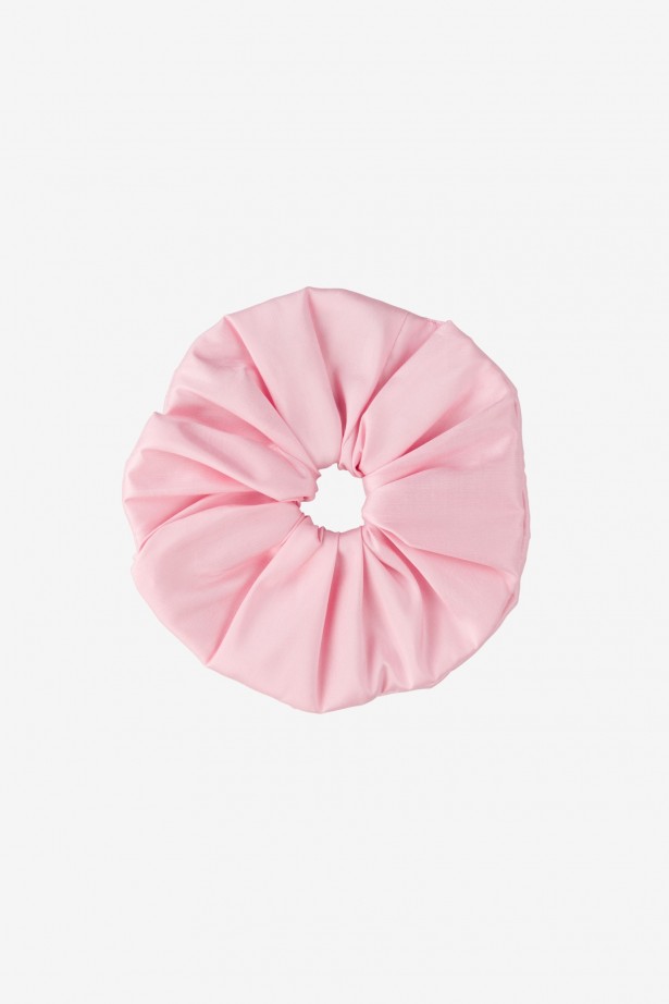 Dupion Frill Scrunchie