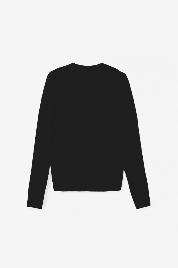Brushed Alpaca O-Neck