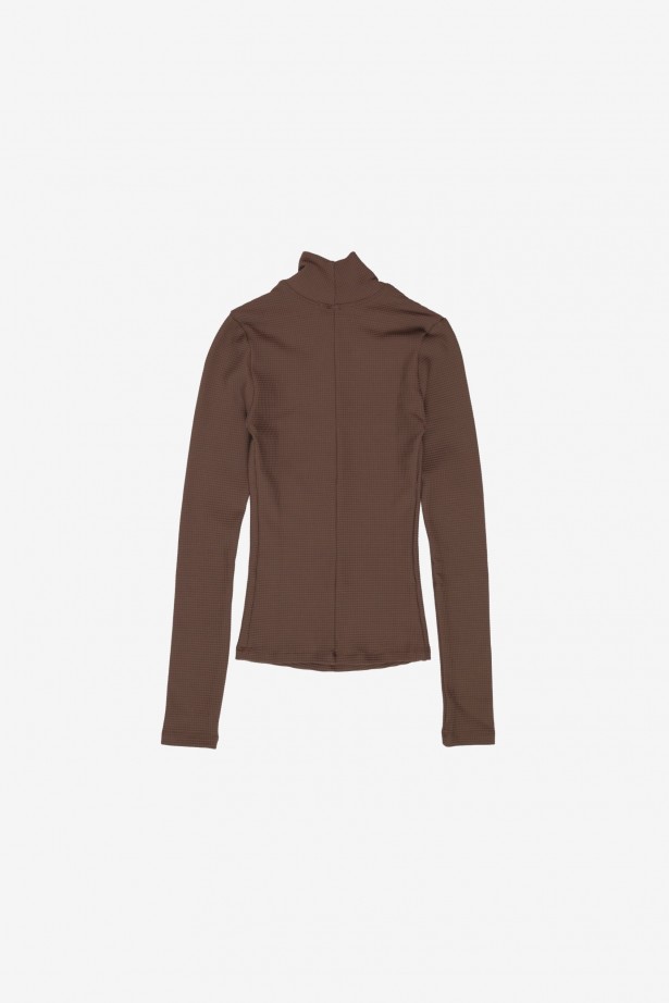 Pris Thermal Mockneck Top