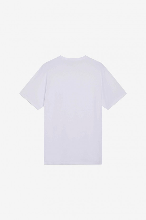 Tricolore Fox Patch Pocket T-Shirt