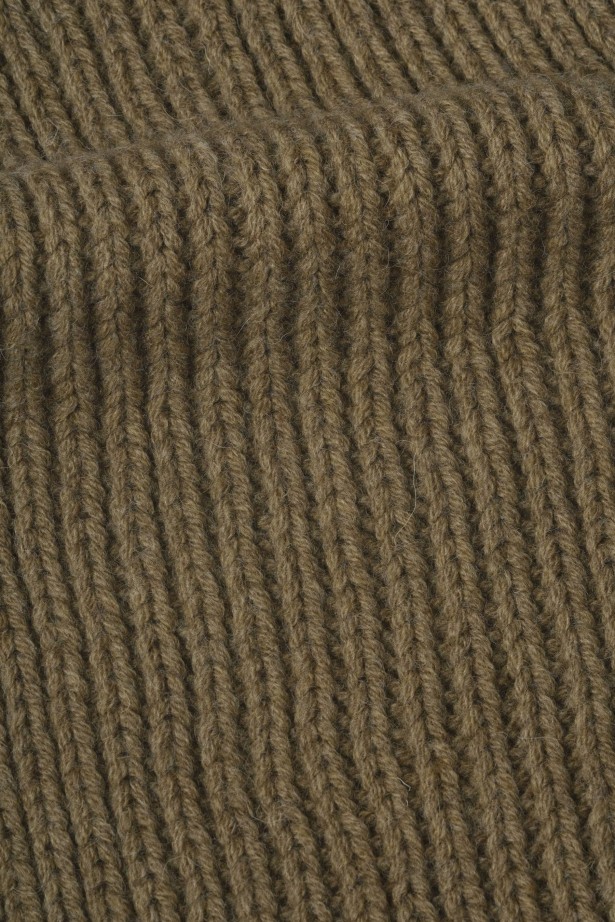 Heavy Rib Scarf British Wool
