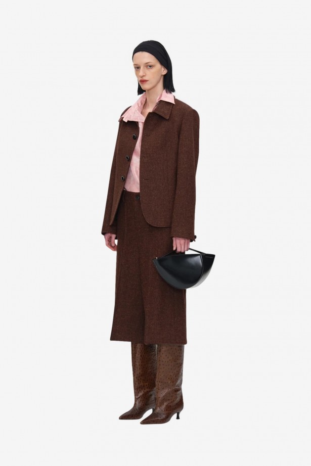 Wool Four-button Jacket