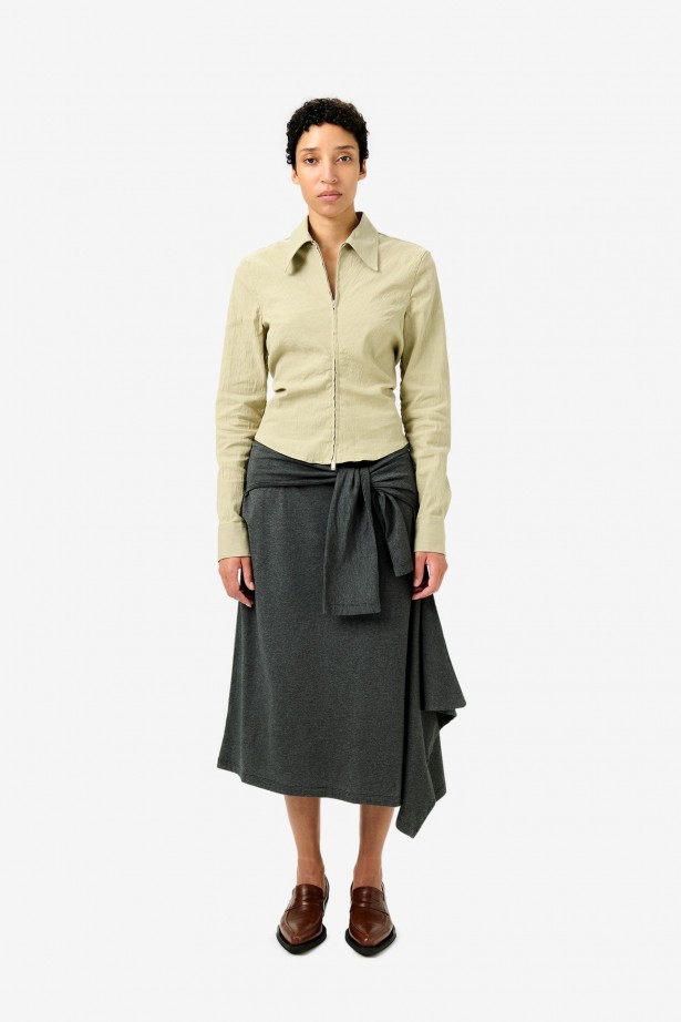 Slim Zip Shirt