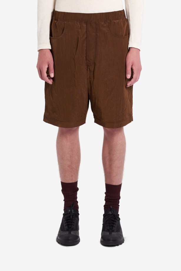 Stroller Shiny Nylon Shorts