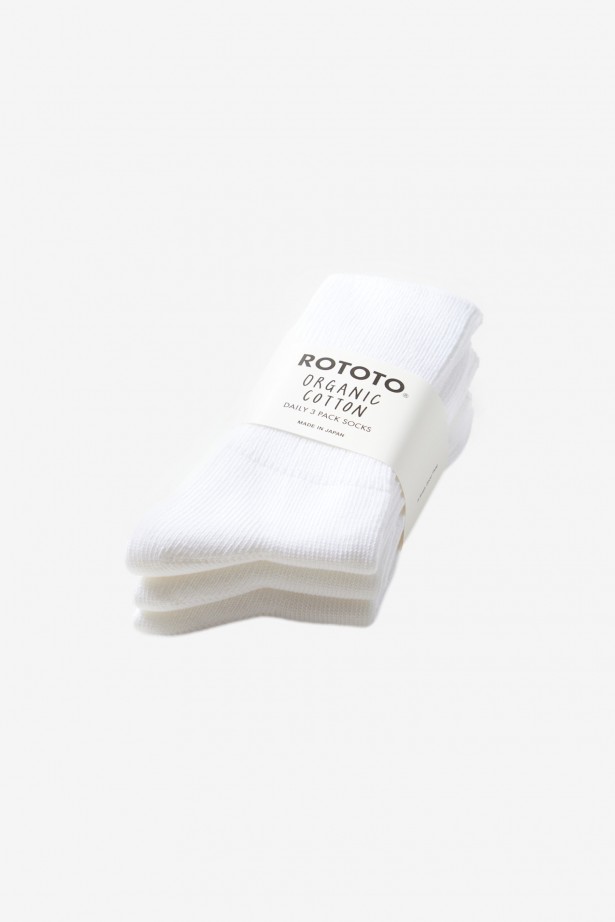 Organic Daily 3 Pack Ribbed