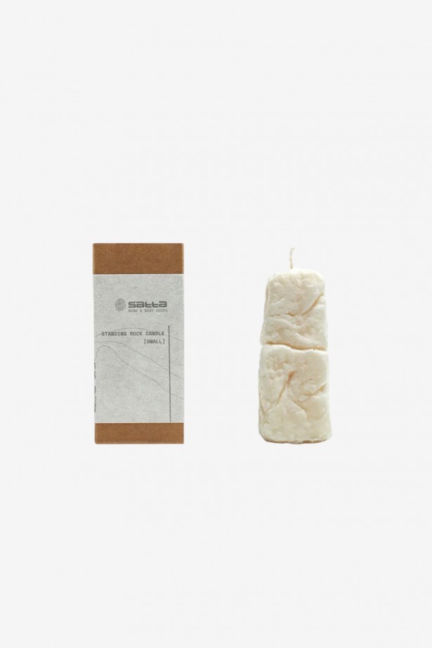 Small Rock Candle