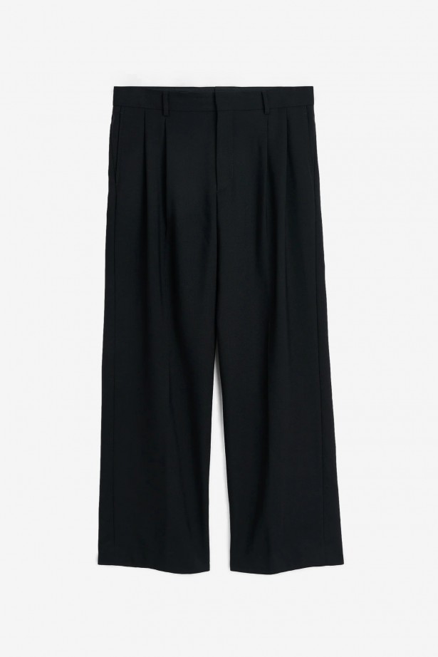 Wide Pleated Trouser