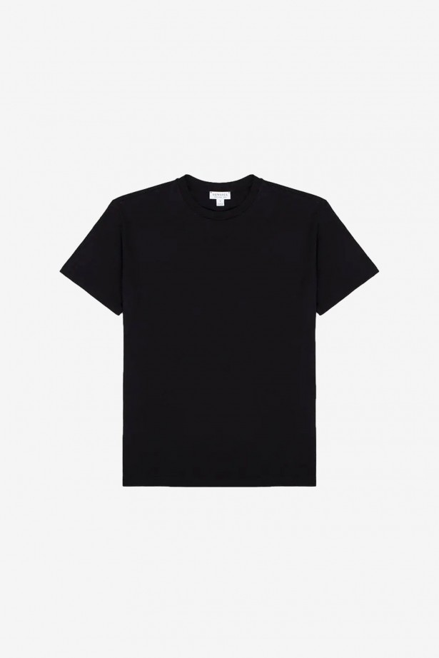Boy-Fit Crew Neck T Shirt