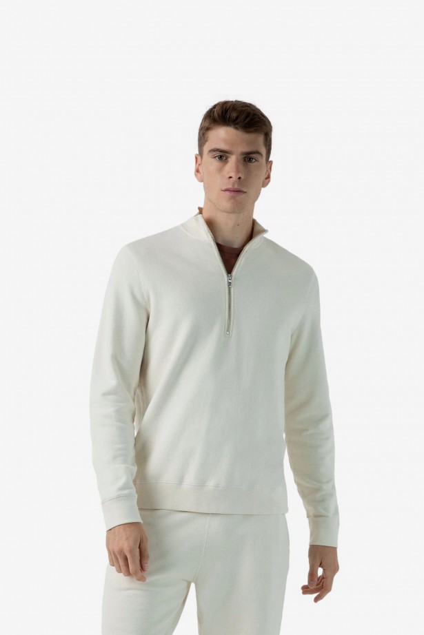 Half Zip Sweatshirt