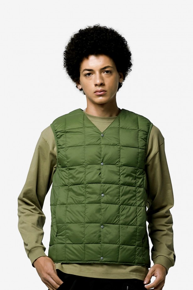 V Neck Button Down Vest