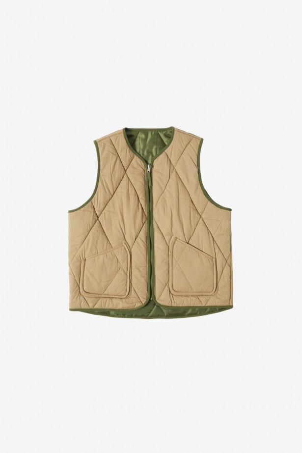 Reversible Military Liner Gilet